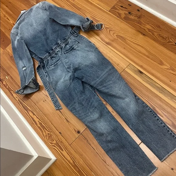 Kut from the Kloth Blue Denim Overalls - Picture 9 of 9